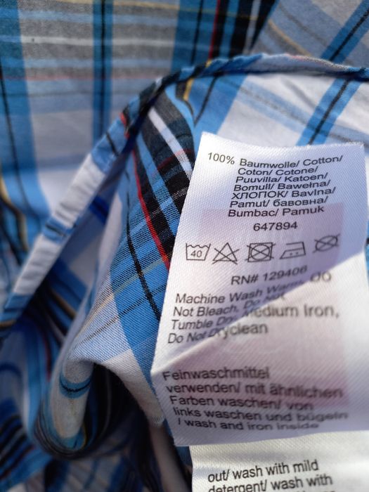 Koszula męska w kratkę | 3XL / 47/48, bonprix, 100% bawełna