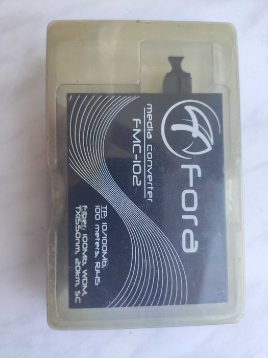 Медиа конвертор Fora FMC-102 новый