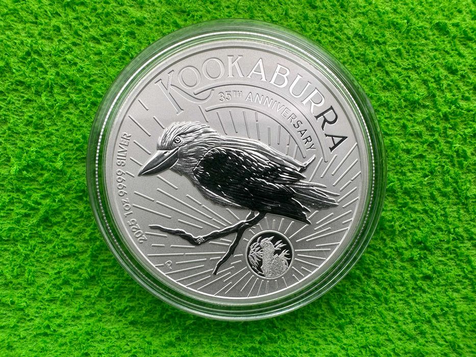 Новинка 35 років серії Кукабара 2025 Австралія Кукабура Perth mint