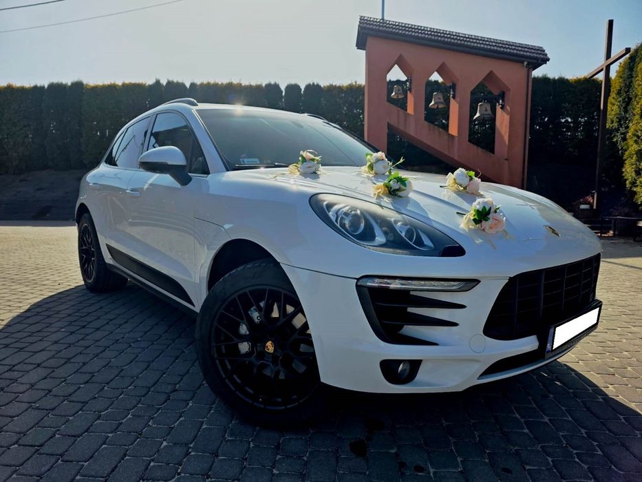 Samochód do ślubu wesela komunie studniówka PORSCHE MACAN S
