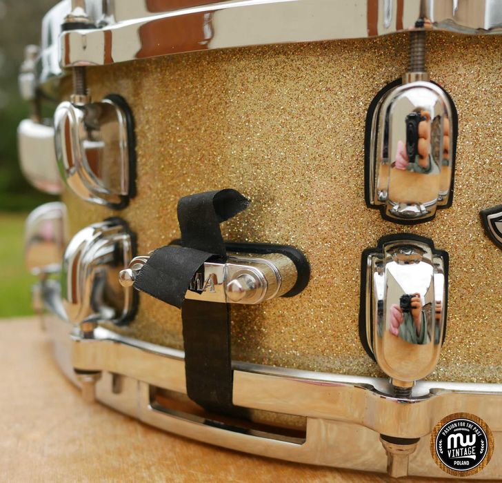 ‼️ Werbel Tama Starclassic Bubinga/Birch 14" x 5,5" Gold Sparkle ‼️