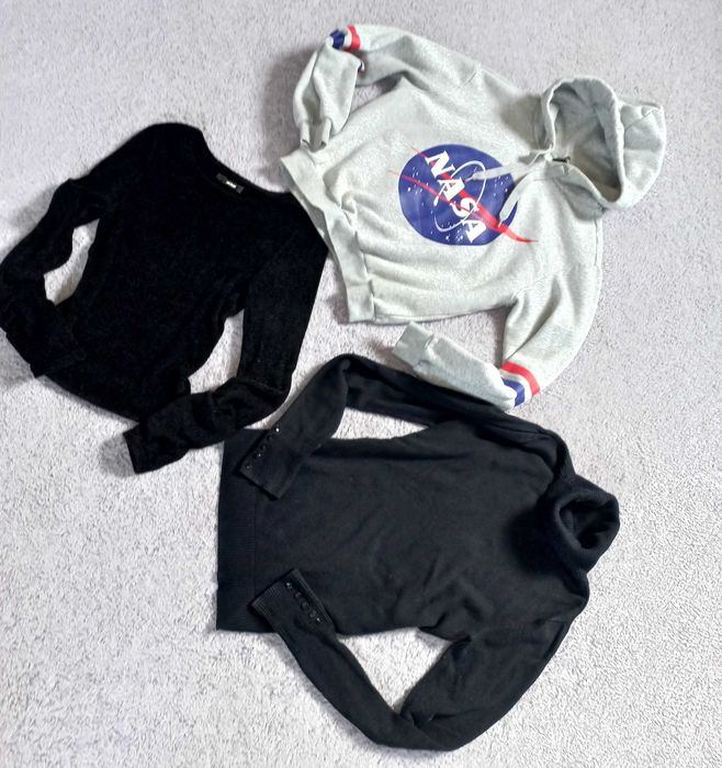 MEGA Paka 16 szt !! Zestaw ubrań XS / S  34 / 36 same konkrety  buty