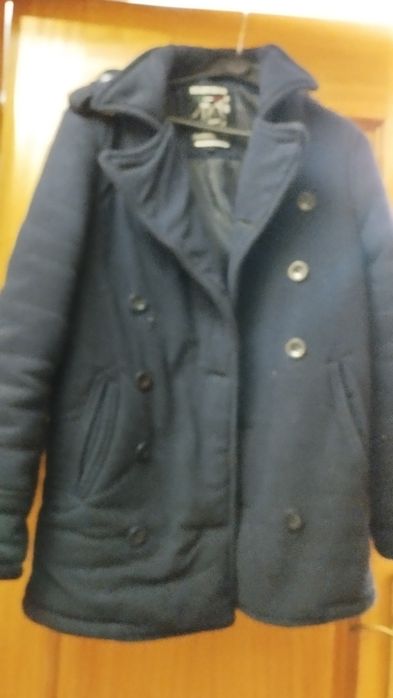 Casaco preto tam S  para homem. Muito quentinho
