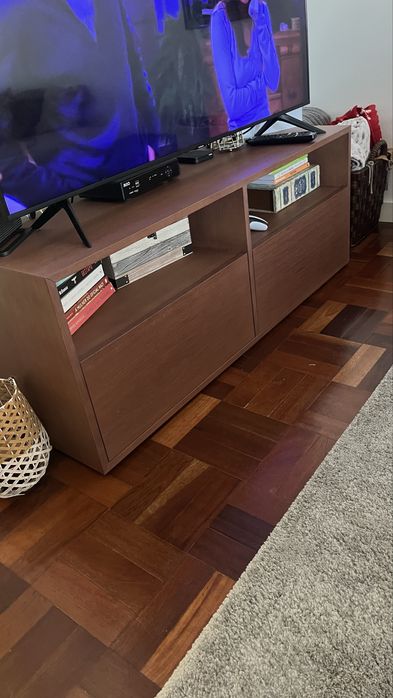 Movel de tv em carvalho