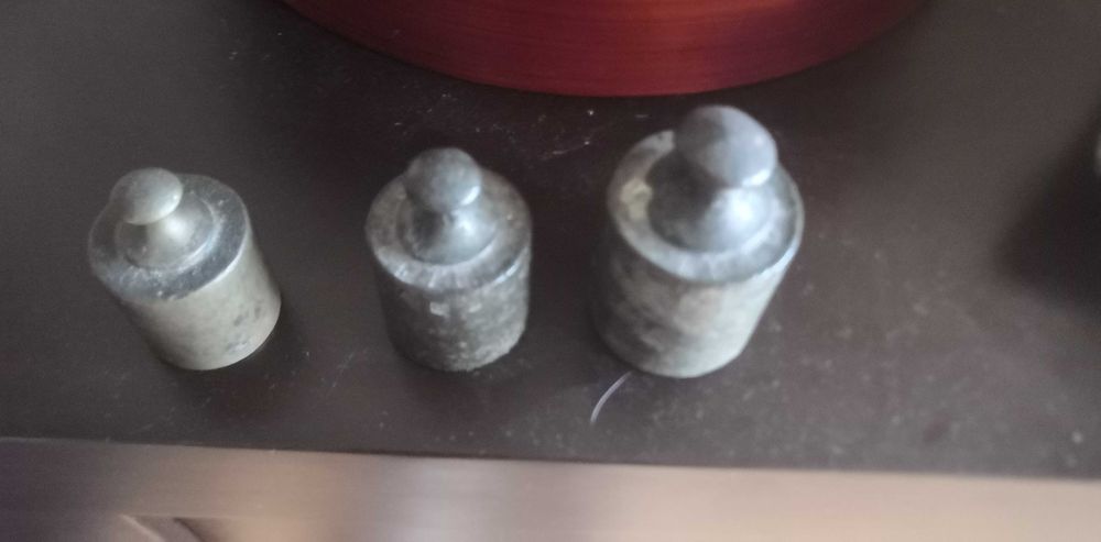 Pesos de balança vintage