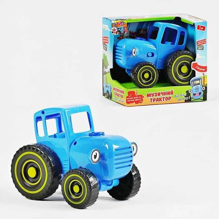 Синій трактор музична каталка трек каталочка синий трактор