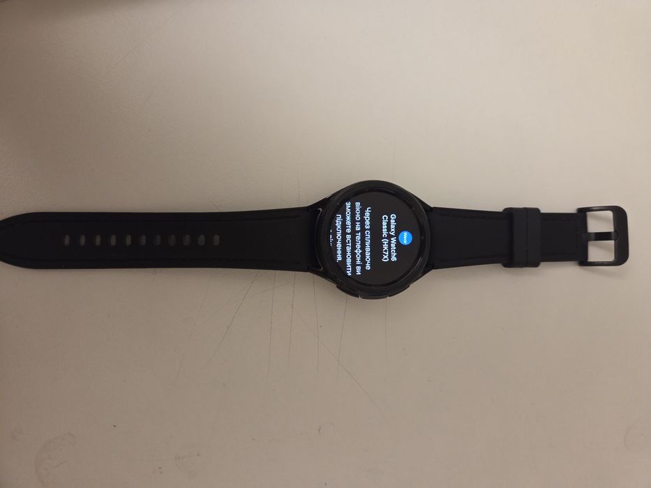 АКЦІЙНА ЦІНА Smsung Galaxy Watch 6 Classic (HK7X)

Як новий
