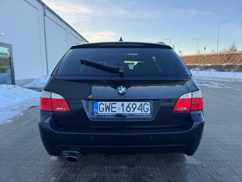 BMW E61 520D 177KM Automat M-PAKIET LIFTING Skóra Panorama Xenon