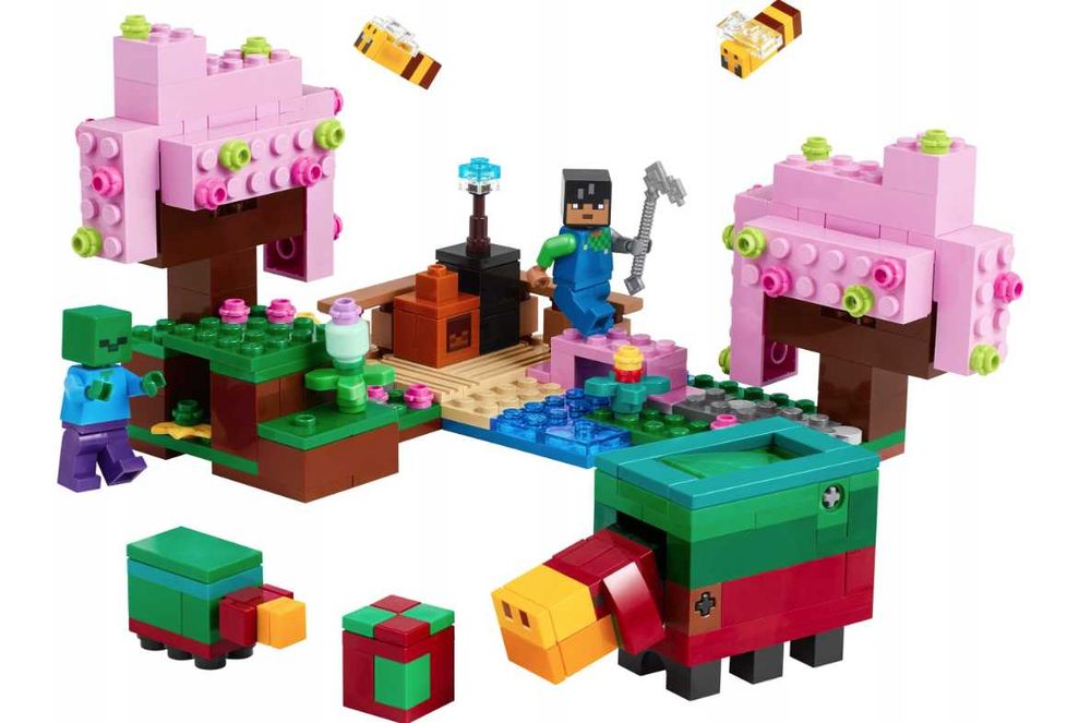 LEGO MINECRAFT Wiśniowy ogród 21260