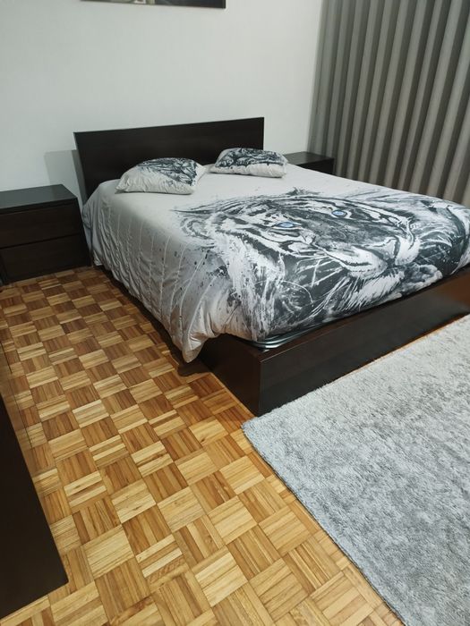 Quarto completo em bom estado cama elevatória
