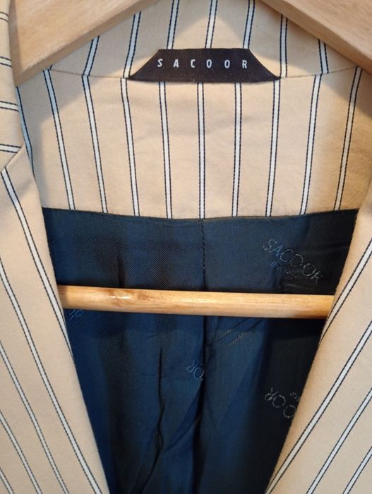 Casaco Blazer Sacoor Original Bege (Portes Grátis)