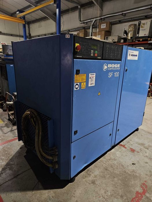 Compressor Parafuso Boge SF 100 c/ variador de frequência