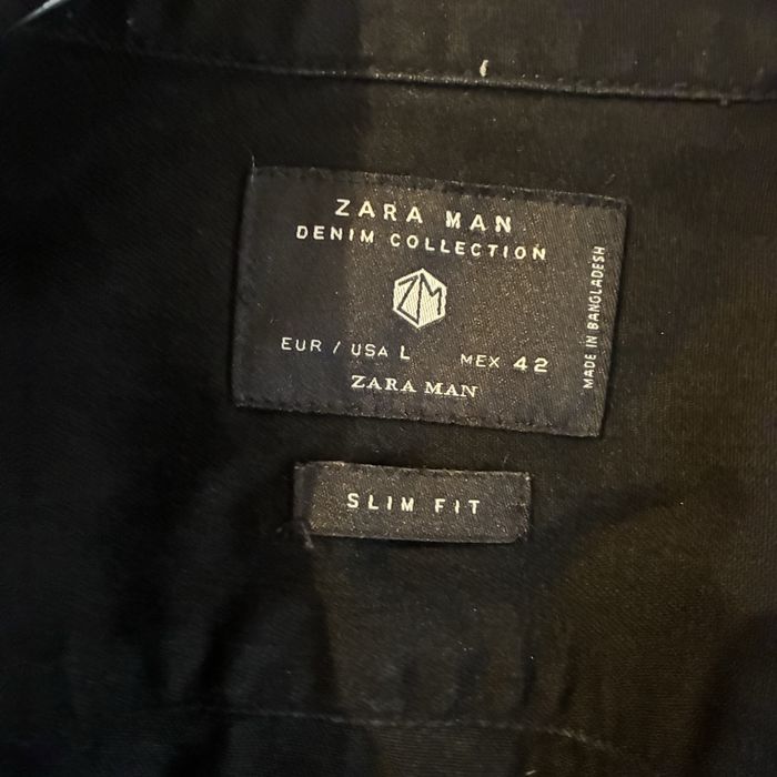Camisa Zara Man Denim Collection L