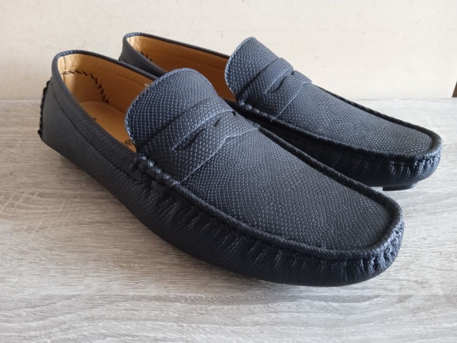 Buty mokasyny angielskiej firmy Brave Soul London, nowe z metką, rozmiar EU 45, wkładka zmierzona 29,0 cm. Lekkie i wygodne.