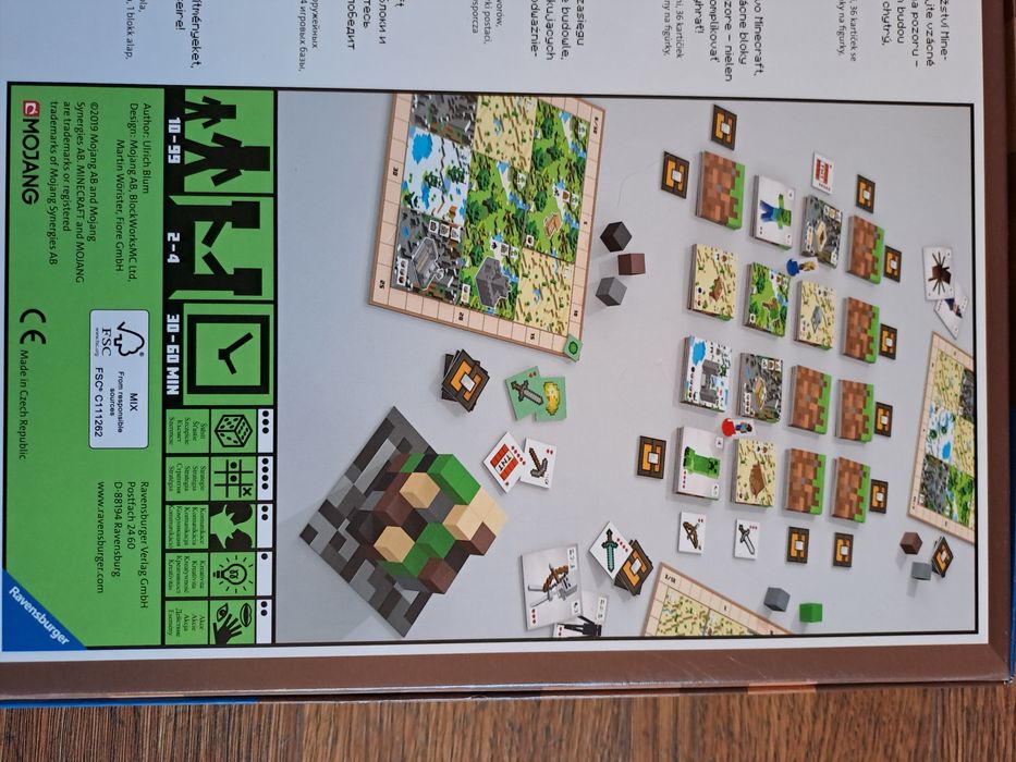 Minecraft planszowka NOWA