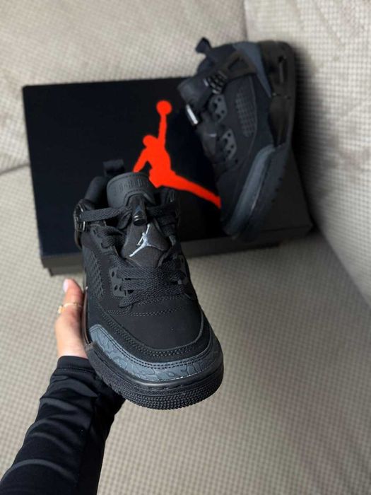 Мужские кроссовки Nike Air Jordan 3 "Spizike Low Black Cat" 40-45