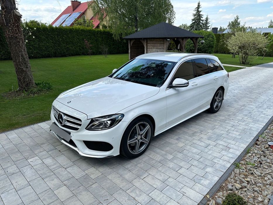 Mercedes-Benz Klasa C Mercedes C200 pakiet AMG Kombi 186 KM Salon PL Bezwypadkowy