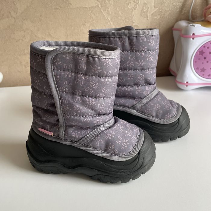 Зимові  дитячі чоботи дутики