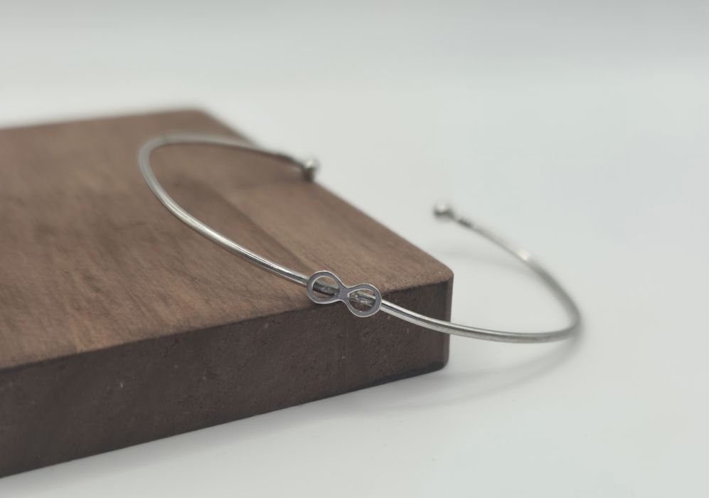 Srebrna Bransoletka Srebro Próba 925 Biżuteria Używana