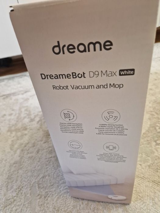 Робот-пилосос Dreame D9 max, на запчастини або ремонт