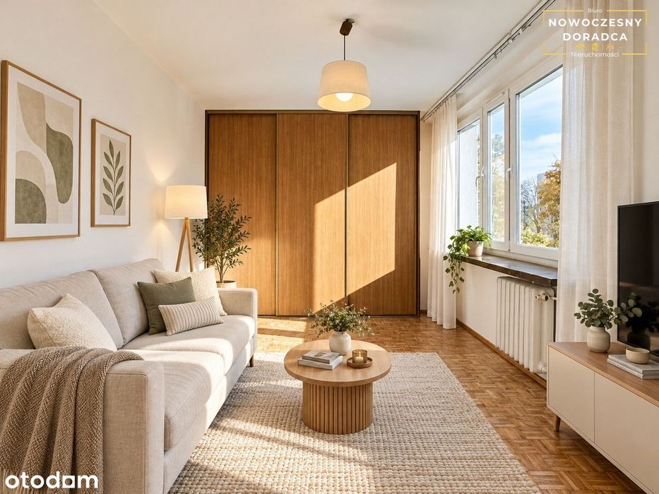 2 pokoje | 44,8 m2 | II piętro