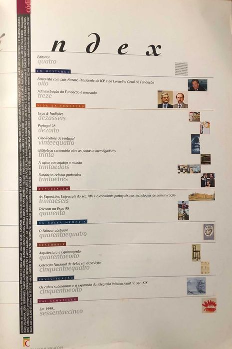 Revista Códice - Fundação Portuguesa das Comunicações 1998 – Nº 2