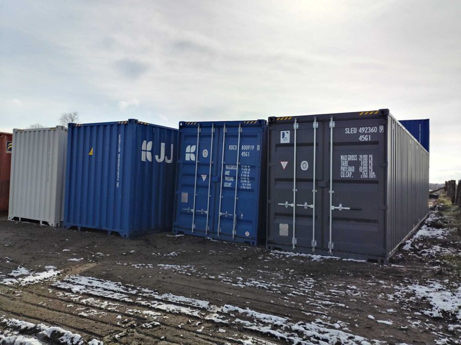 KONTENER morski, magazynowy 40 ft HC, 12 m podwyższony