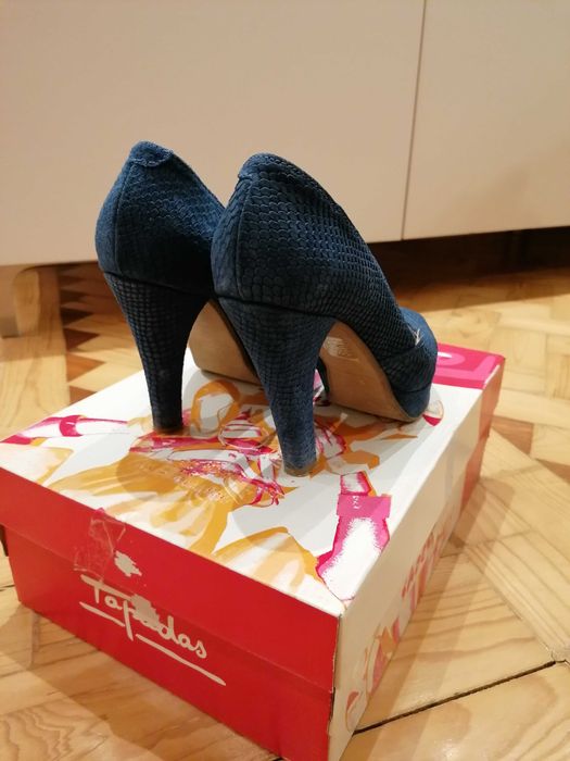 Sapato de salto alto Azul nº 37