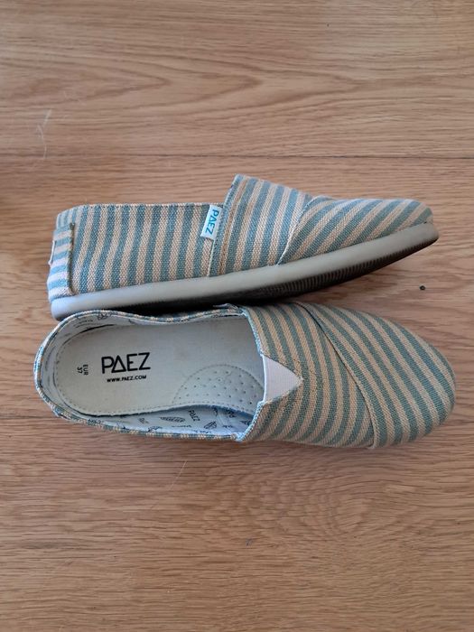 Alpercatas Paez riscas