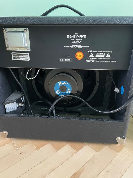 Комбопідсилювач Fender Eighty-Five “Red Knob” (USA, 80s)