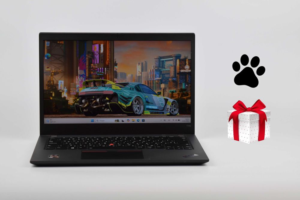 Lenovo ThinkPad T14s G2 R5 Pro 5650U 16 гб ssd 256/512/1тб 14" IPS FHD Ноутбук