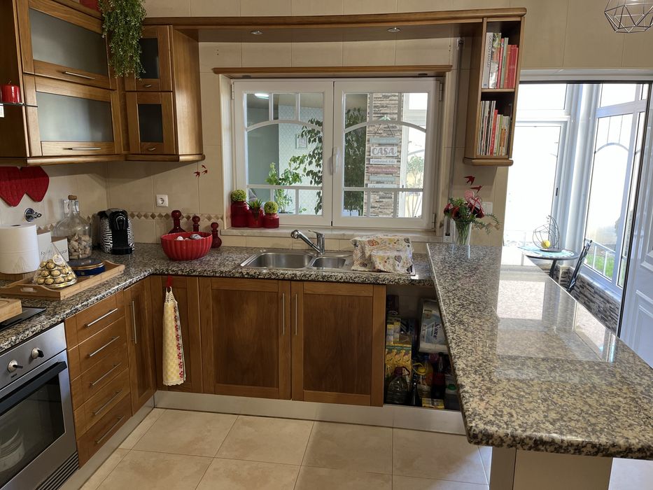 Moveis de cozinha com electrodomesticos + ilha