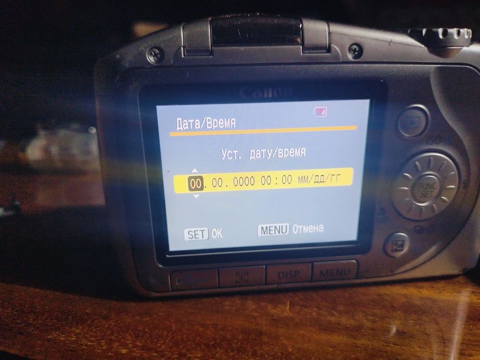 Фотоапарат canon под ремонт на батарейках