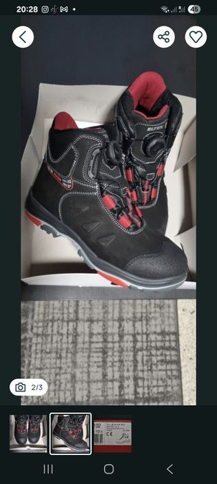 Buty robocze ELTEN TILL BOA Mid ESD S3  rozmiar  44 i 45