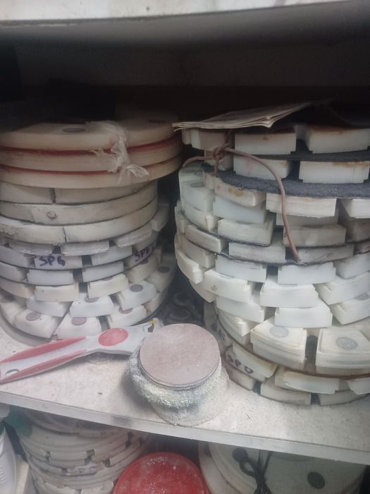 Discos para polir granito etc