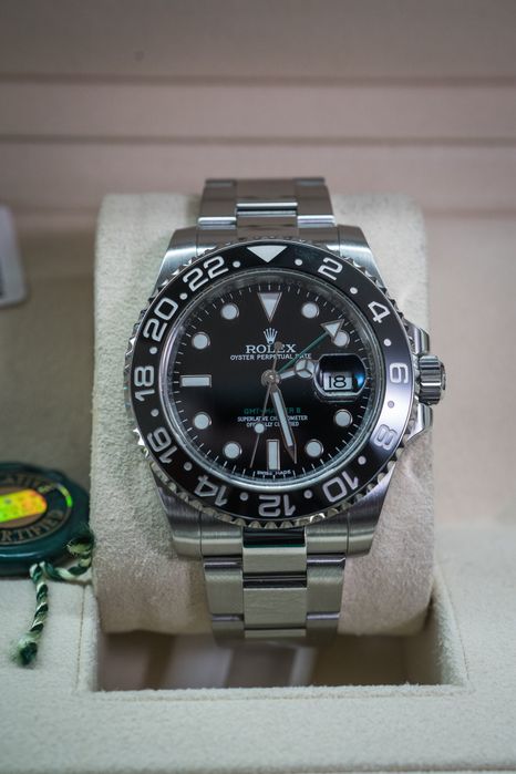 Rolex GMT-Master II 116710LN — 2015 — Full Set
