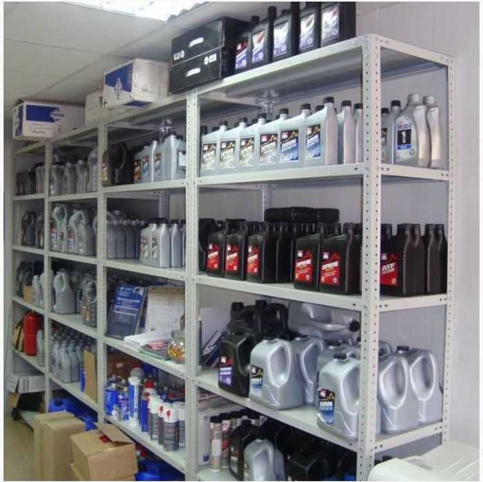 Стеллаж металлический на болтах архив в магазин офис производитель