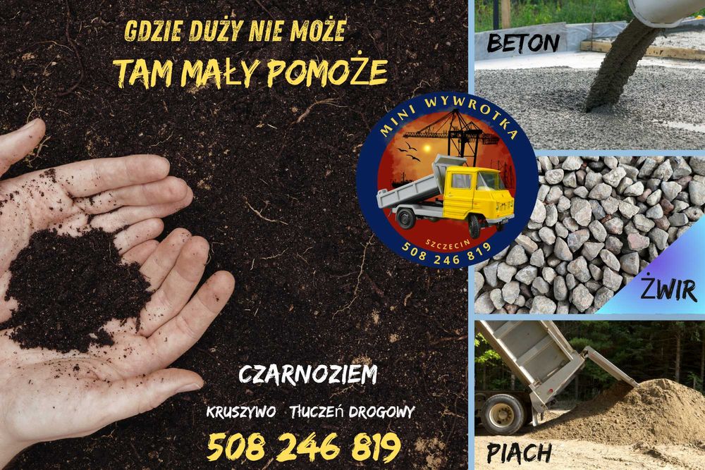 Czarnoziem przesiewany - ziemia ogrodowa