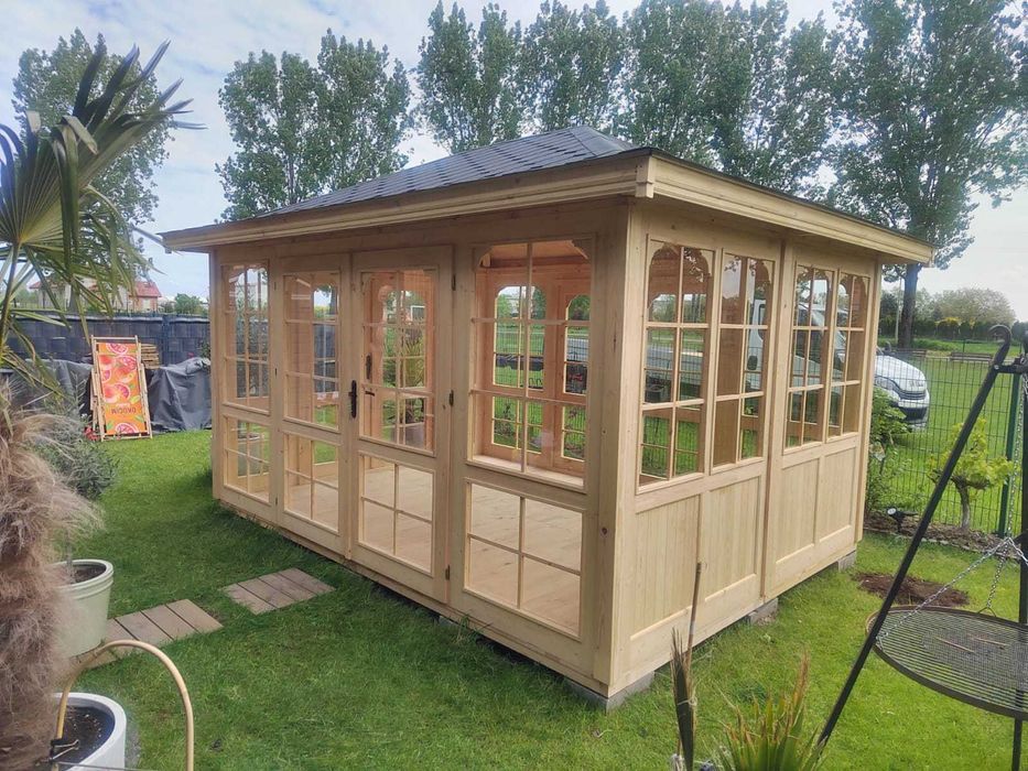 Altana 32 4x3 Oszklona | Gont, Malowanie, Drzwi 2-skrzydłowe Producent