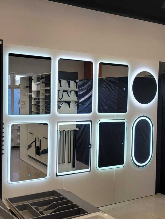 СВОЄ ВИРОБНИЦТВО! Зеркала с Лед подсветкой Дзеркало з підсвічуванням