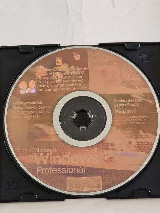 Microsoft Windows XP Professional z kluczem