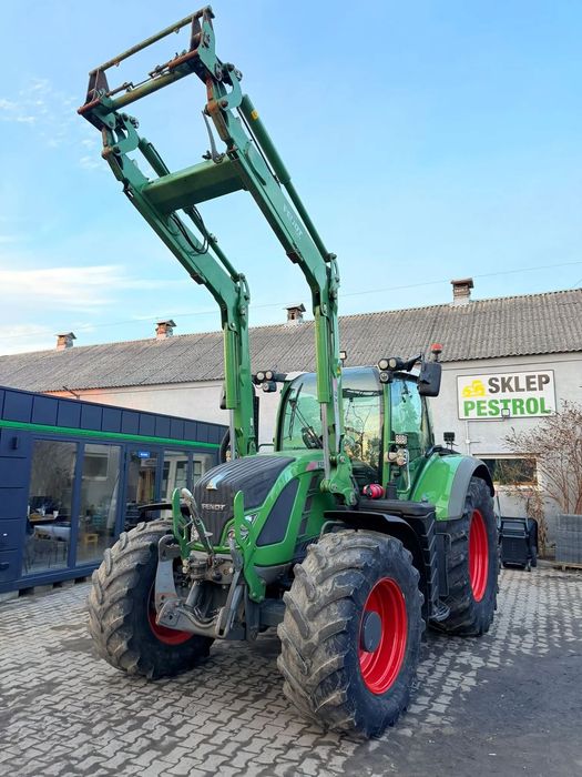 Fendt 724 Vario Profi Plus  z turem FENDT CARGO 5X90, przedni TUZ, pneumatyka, duży terminal
