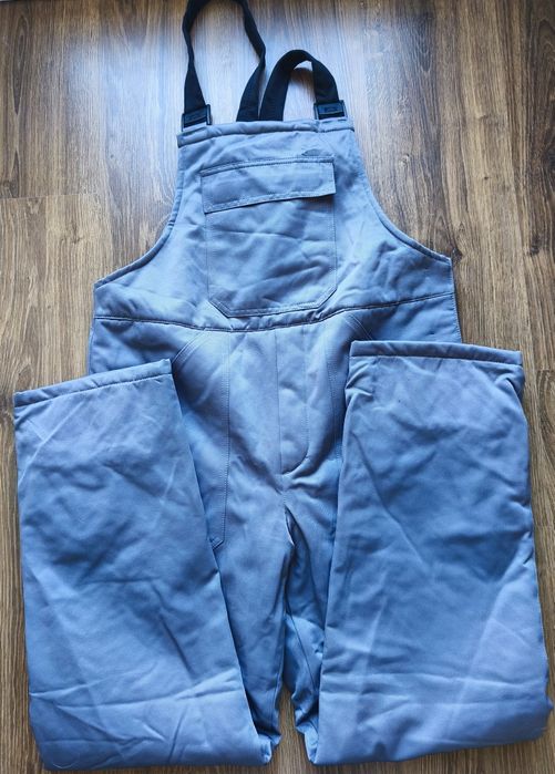 Nowe zimowe spodnie robocze, Kegel Błażusiak szare rozm M