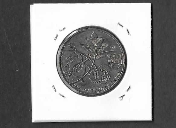 Moeda de coleção de 2,5€. Portugal 2015