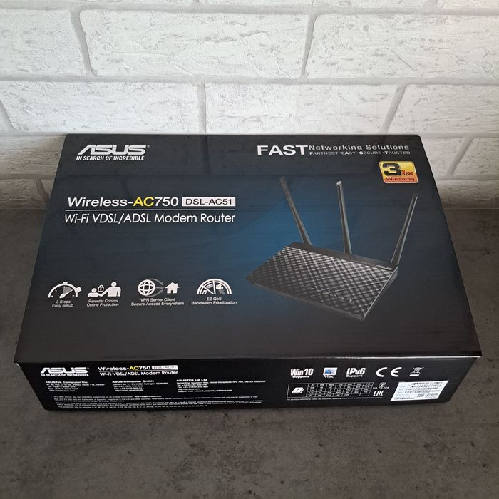 Router Asus nowy dwuzakresowy