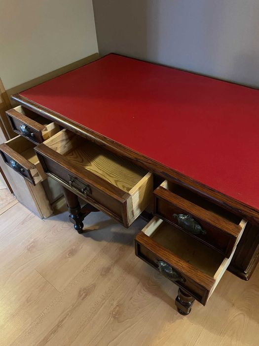 Unikatowe Biurko Antyk – Około 100 lat, Odrestaurowane