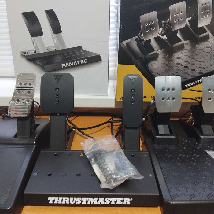 Пружины и педали Thrustmaster.Fanatec