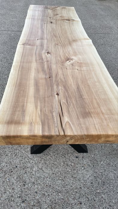 Stół, monolit topolowy 268x77/87
