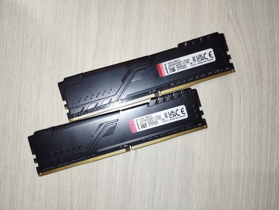 Б/У - Kingston Fury Beast ddr4 2x8gb 3600mHz