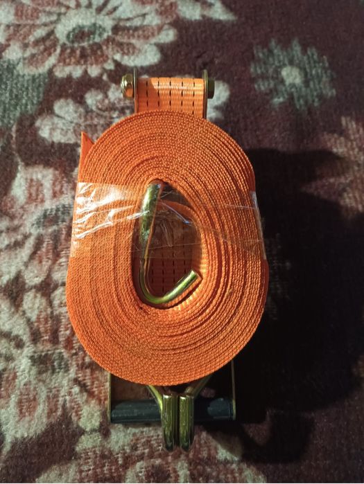 Ремінь стяжний з тріщотков довжиною 9м